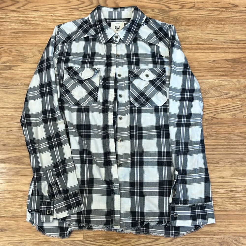 Billabong Flannel Shirt Size Small